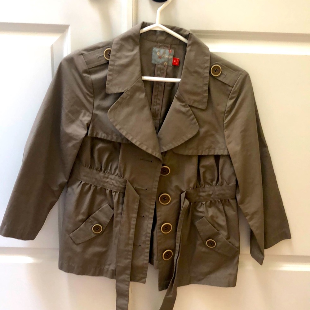 Trench style blazer